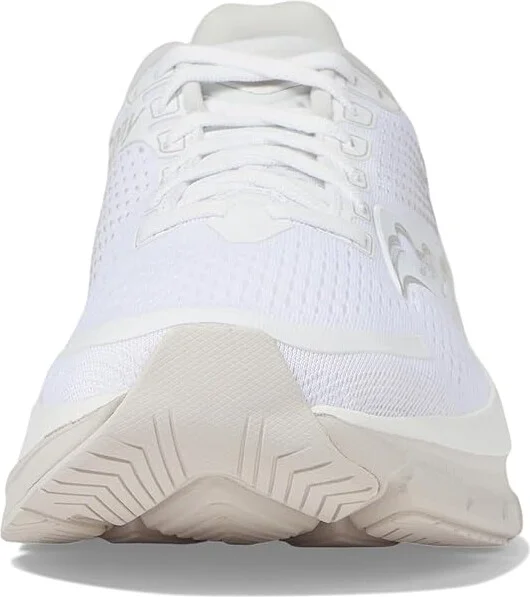 Saucony Women's Guide 17 Women's Shoes White/Moon : 12 B - Medium, Synthetic/Textile - Image 3