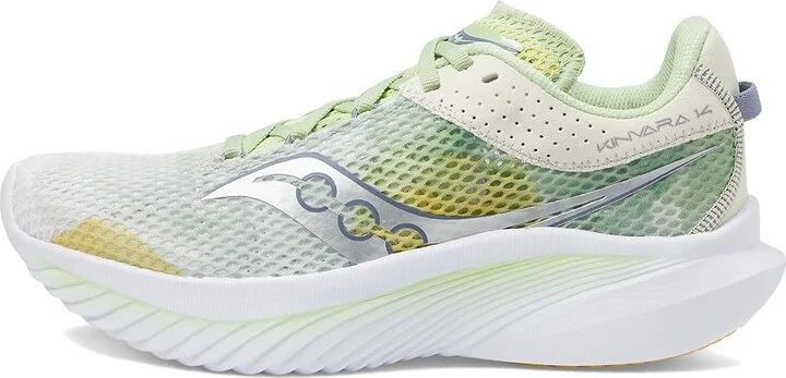 Saucony Women's Kinvara 14 Women's Shoes White/Fern : 5 B - Medium - Image 5