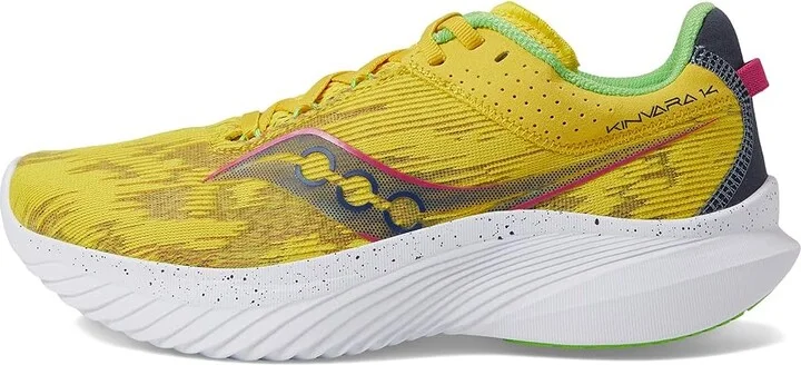 Saucony Women's Kinvara 14 Women's Shoes Yellow : 5 B - Medium, Textile - Image 6
