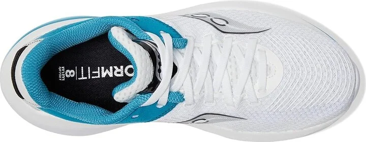 Saucony Women's Kinvara Pro Women's Shoes White/Ink : 5.5 B - Medium, Suede/Textile - Image 2