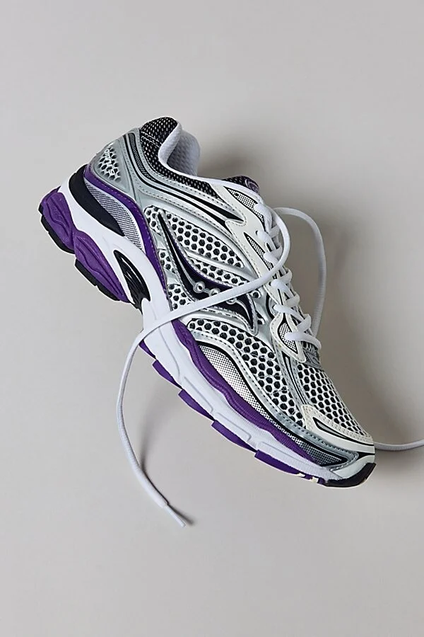 Silver/Purple