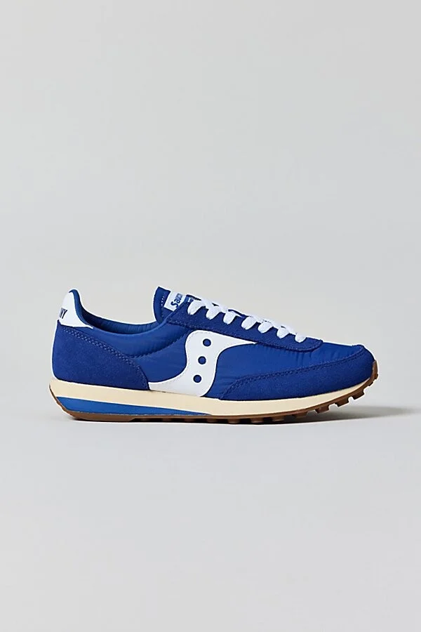 Saucony Women's Trainer 80 Sneaker in Royal/White/White - Image 3