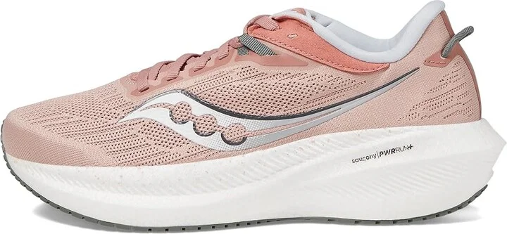Saucony Women's Triumph 21 Women's Shoes Lotus/Bough 1 : 5 B - Medium, Synthetic/Textile - Image 6