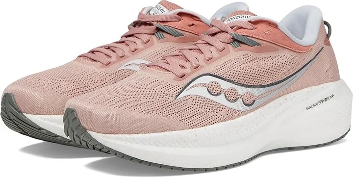 Saucony Women's Triumph 21 Women's Shoes Lotus/Bough 1 : 5 B - Medium, Synthetic/Textile
