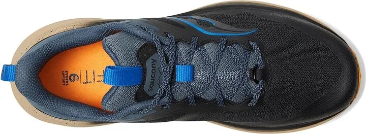 Saucony Xodus Ultra 3 Men's Running Shoes Black/Dusk : 11 D - Medium, Rubber - Image 2