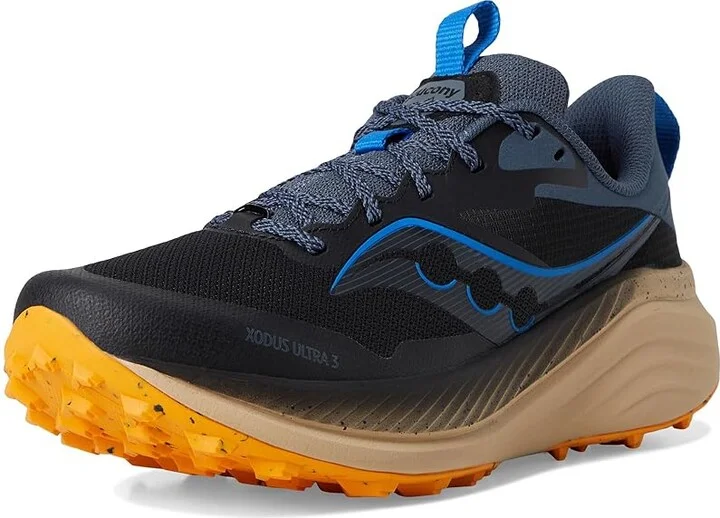 Saucony Xodus Ultra 3 Men's Running Shoes Black/Dusk : 11 D - Medium, Rubber - Image 5