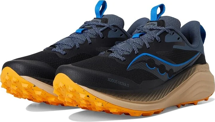 Saucony Xodus Ultra 3 Men's Running Shoes Black/Dusk : 11 D - Medium, Rubber