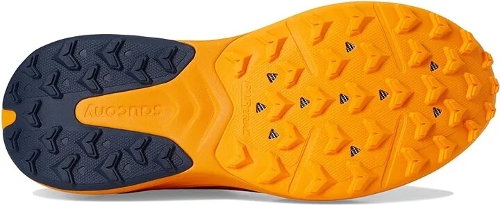 Saucony Xodus Ultra 3 Men's Running Shoes Navy/Peel : 12.5 D - Medium, Rubber - Image 3