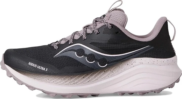 Saucony Xodus Ultra 3 Women's Running Shoes Black/Quail : 9 B - Medium, Rubber - Image 6