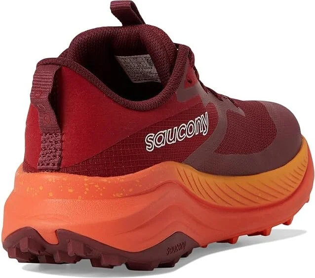 Saucony Xodus Ultra 3 Women's Running Shoes Currant/Pepper : 12 B - Medium, Rubber - Image 4