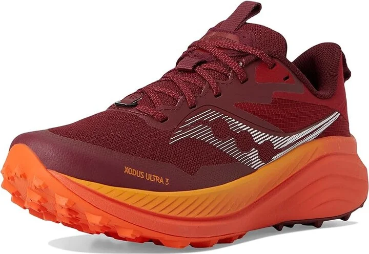 Saucony Xodus Ultra 3 Women's Running Shoes Currant/Pepper : 12 B - Medium, Rubber - Image 5
