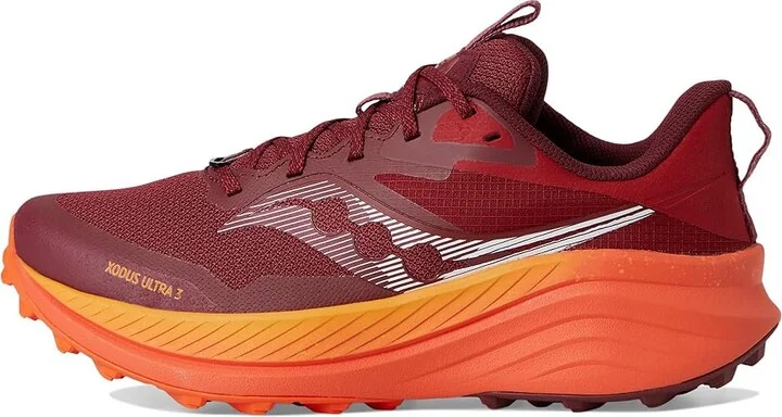 Saucony Xodus Ultra 3 Women's Running Shoes Currant/Pepper : 12 B - Medium, Rubber - Image 6
