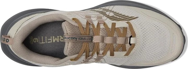 Saucony Xodus Ultra 4 Men's Running Shoes Oat/Kodiak : 8 D - Medium, Leather - Image 2
