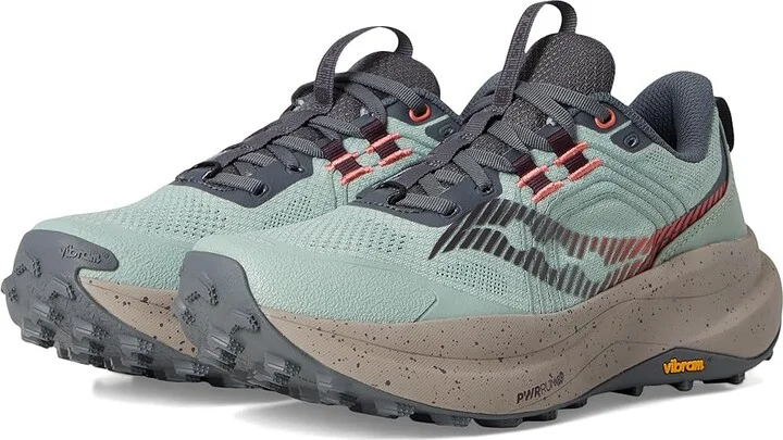 Saucony Xodus Ultra 4 Women's Running Shoes Aloe/Barley : 12 B - Medium, Synthetic