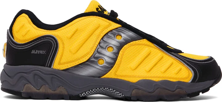 Saucony Yellow & Black Matrix Sneakers