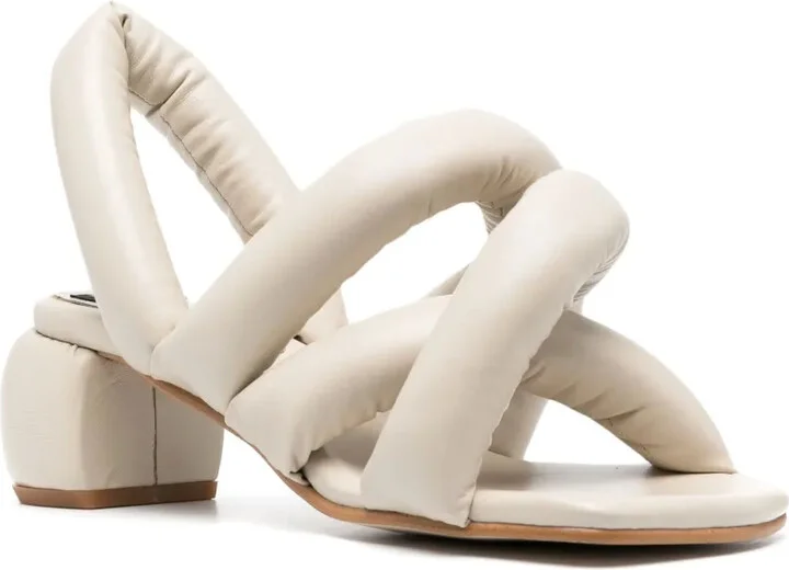 Sausage 60mm crossover-strap sandals - Image 2