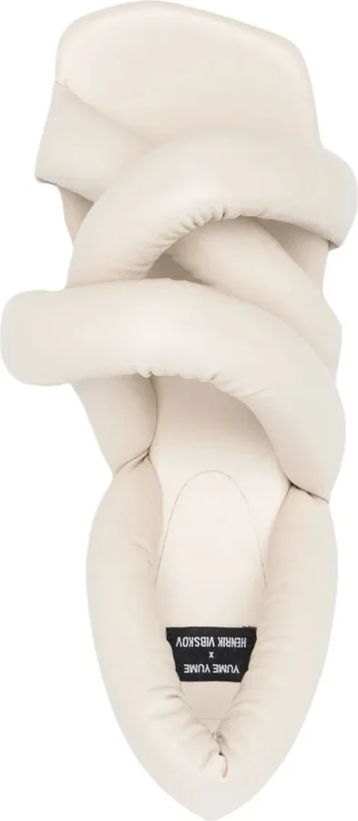 Sausage 60mm crossover-strap sandals - Image 4