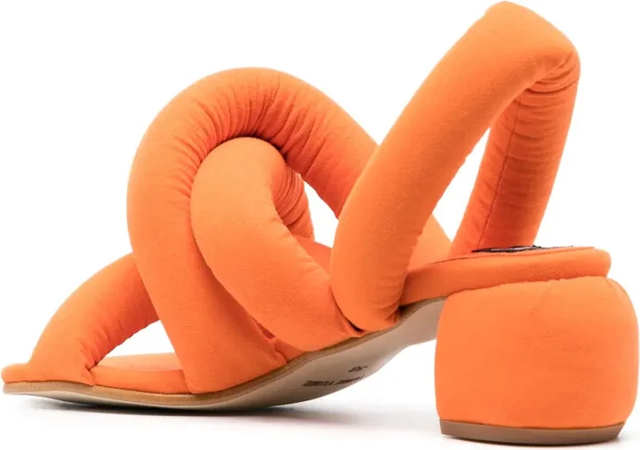 Sausage 60mm crossover-strap sandals - Image 3