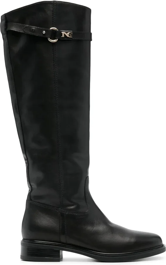 Sauvage 35mm leather boots