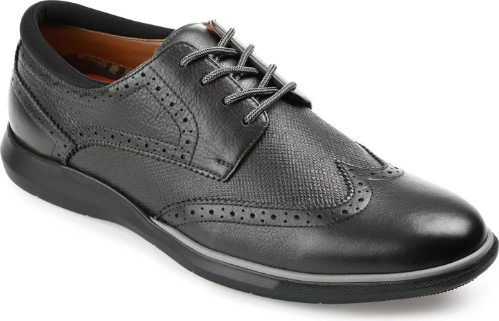 Savage Embossed Wingtip Derby