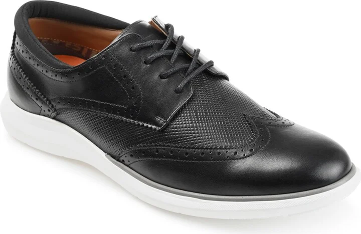 Savage Embossed Wingtip Derby