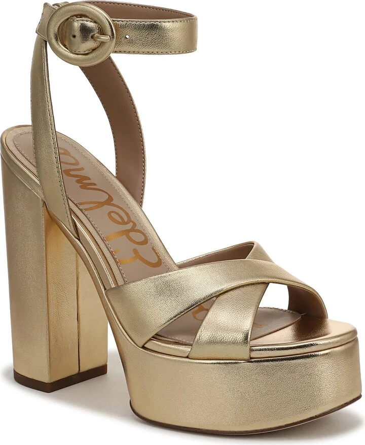 Savannah Ankle Strap Platform Sandal