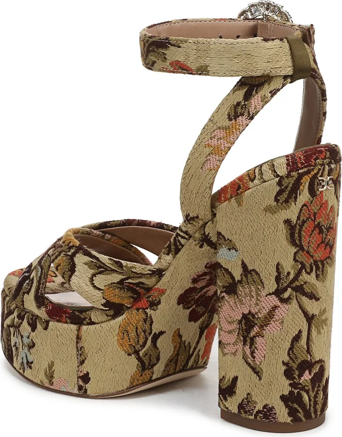 Savannah Glow Ankle Strap Platform Sandal - Image 2