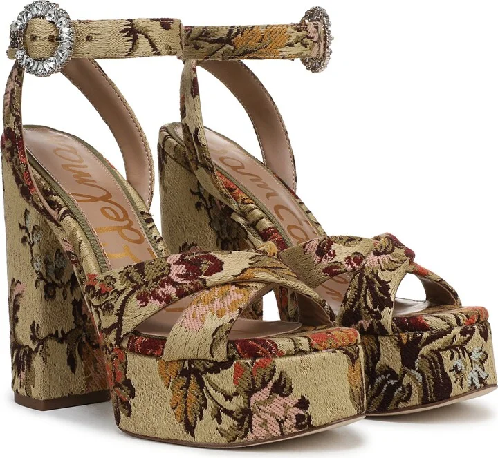 Savannah Glow Ankle Strap Platform Sandal - Image 8