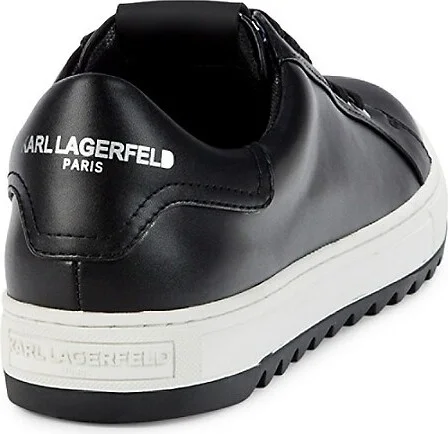 Sawtooth Leather Sneakers - Image 3