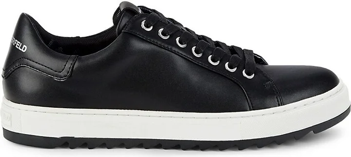 Sawtooth Leather Sneakers