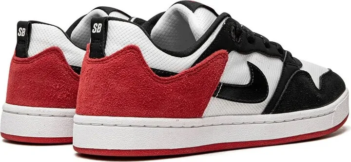 SB Alleyoop "White/Black/University Red" sneakers - Image 3