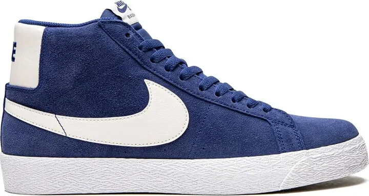 SB Blazer Mid "Deep Royal Suede" sneakers