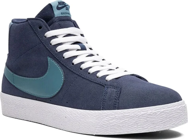 SB Blazer Mid "Navy Aqua" sneakers - Image 2