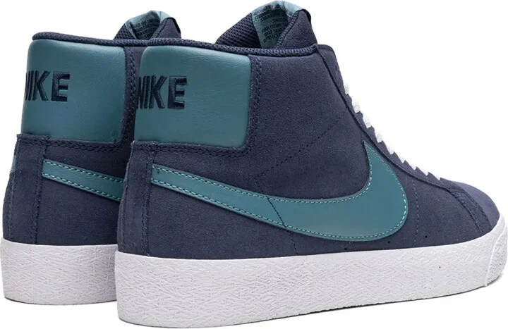 SB Blazer Mid "Navy Aqua" sneakers - Image 3