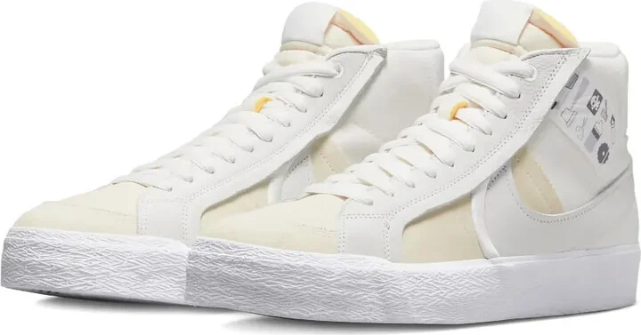 SB Blazer Mid "White" sneakers - Image 2