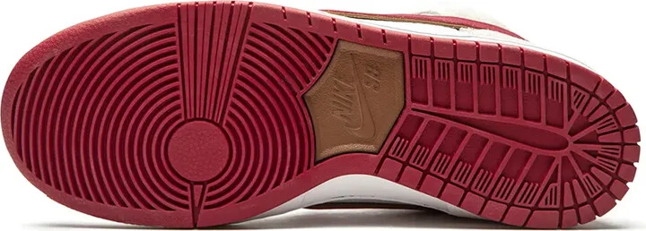 SB Dunk High "Team Crimson" sneakers - Image 4