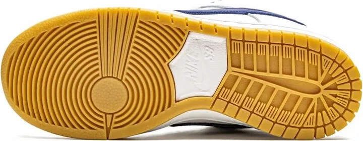 SB Dunk Low Pro ISO Orange Label "White/Navy" sneakers - Image 4