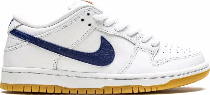 SB Dunk Low Pro ISO Orange Label "White/Navy" sneakers