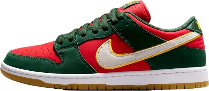 SB Dunk Low Pro Premium Fir/White-University Gold FZ1287-300 Men's