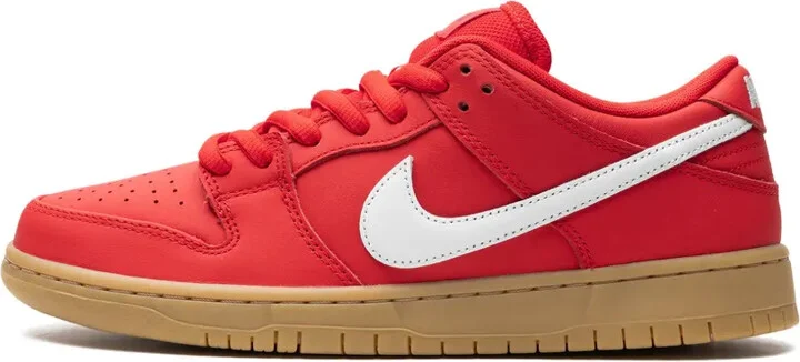 SB Dunk Low Pro "University Red/Gum" sneakers - Image 5