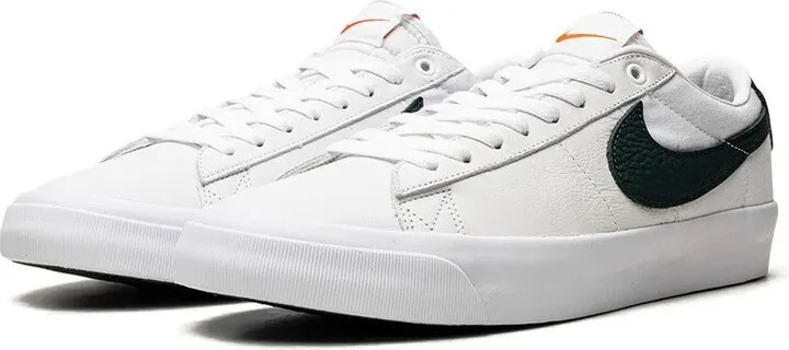 SB Zoom Blazer Low GT "Orange Label/White/Pro Green" sneakers - Image 5