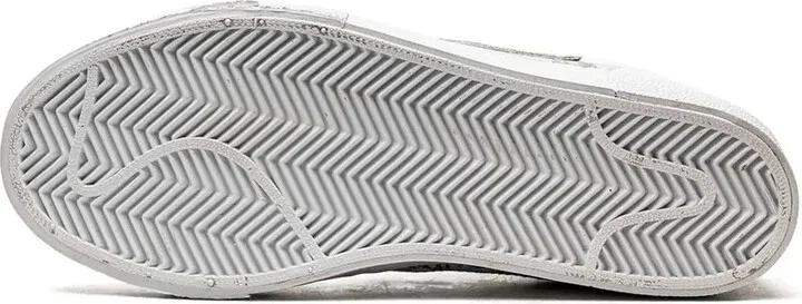 SB Zoom Blazer Mid Edge "Floral White/Grey" sneakers - Image 4
