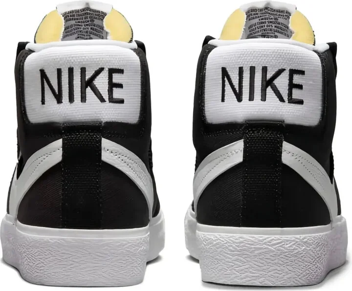 SB Zoom Blazer Mid Premium Plus "Black White" sneakers - Image 4