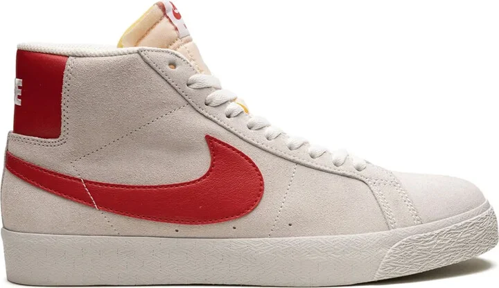 SB Zoom Blazer Mid "Summmit White/University Red" sneakers