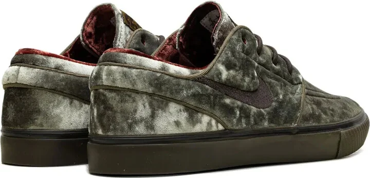 SB Zoom Janoski OG+ SE "Medium Olive/Baroque Brown/Dark Team Red/Velvet Brown" sneakers - Image 3