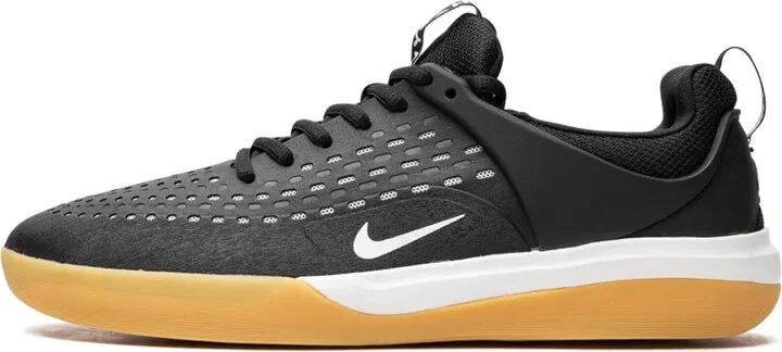 SB Zoom Nyjah 3 "Black/White/Gum" sneakers - Image 4