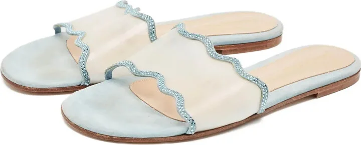 Scalloped Crystal Slides - Image 2