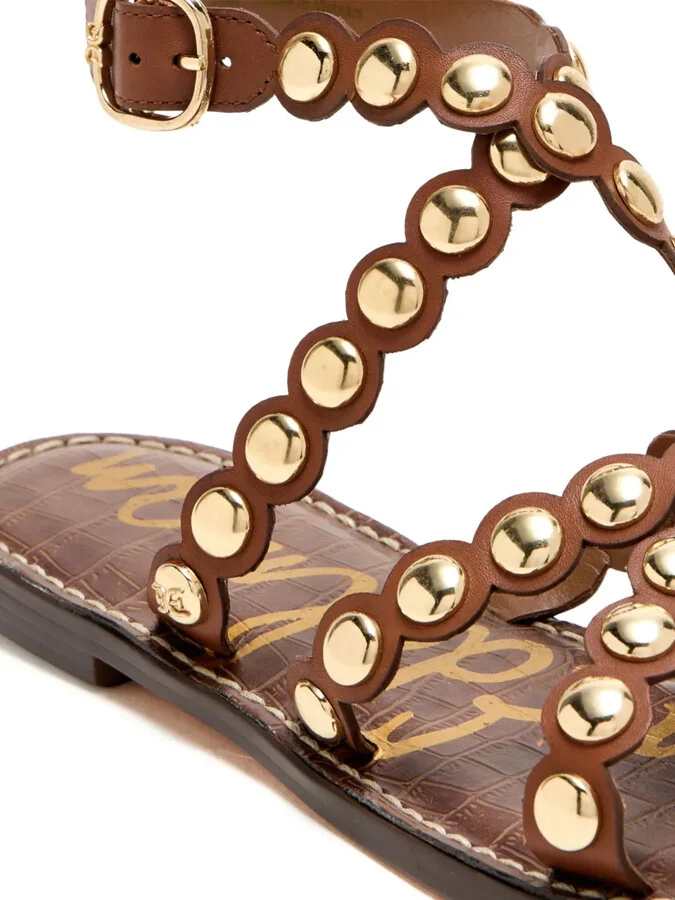 Scalloped Studded Sandals - Image 3