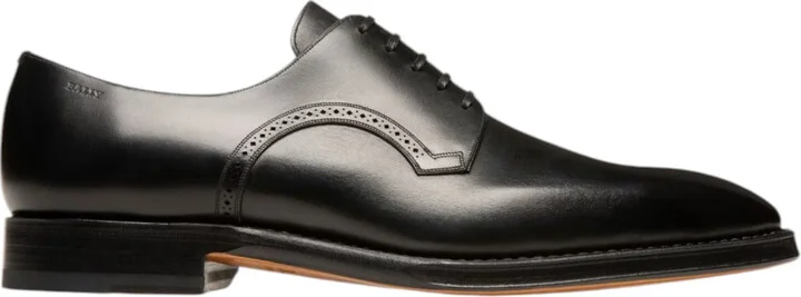 Scamardo 6193726 Men's Black Leather Derby Shoes