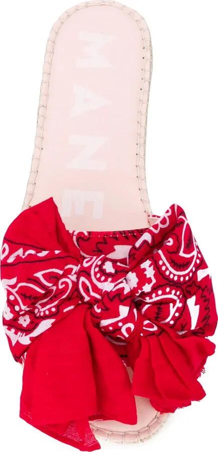 Scarf Tied Slides - Image 4